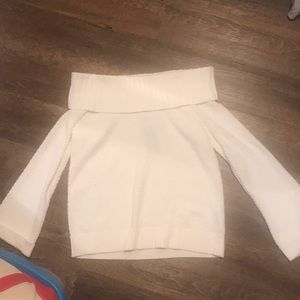 Crown & Ivy off the shoulder sweater!